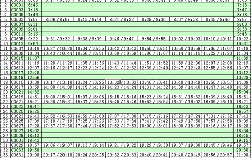 上海22号线最新时刻表