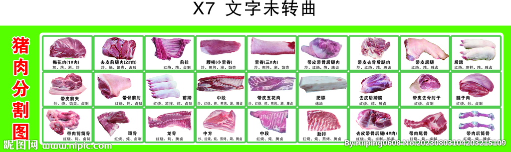 全新发布！猪肉精准分割技巧视频教学，轻松掌握分割艺术