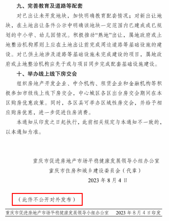 重庆房地产市场最新动态与政策解读